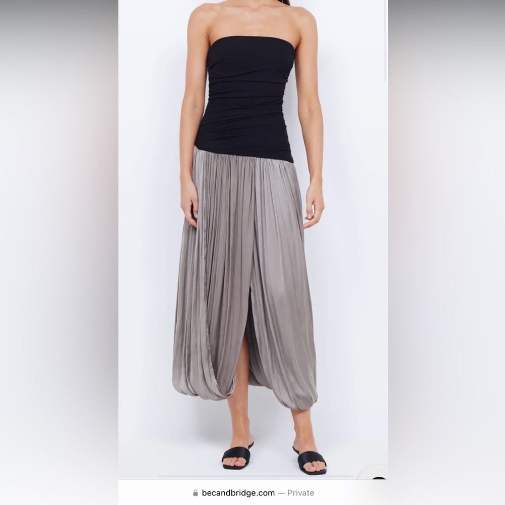 Bec and Bridge sold out Serene Strapless Dress